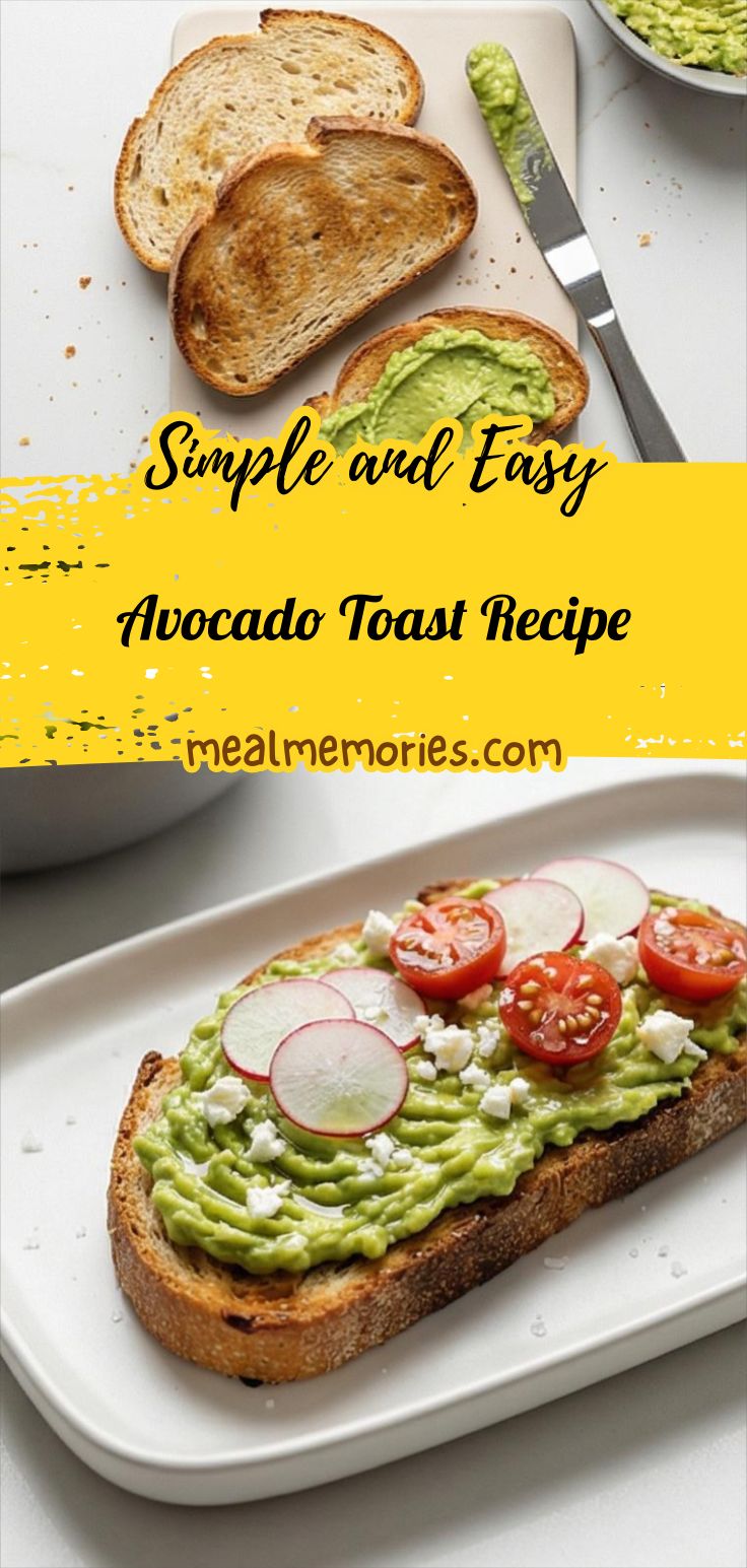 Avocado Toast Recipe