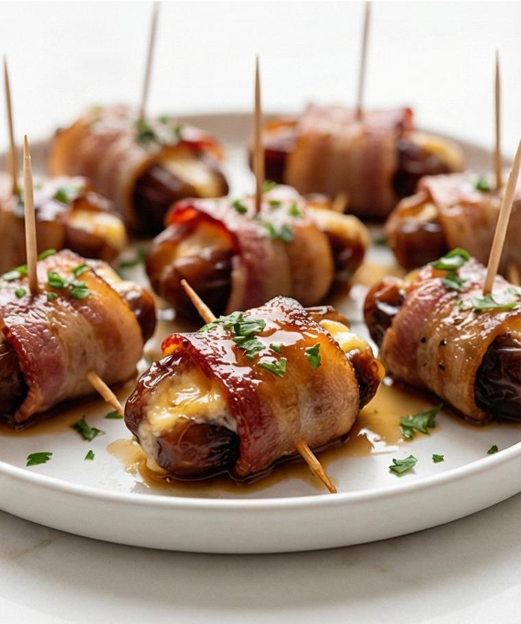 Bacon-wrapped Dates Recipe