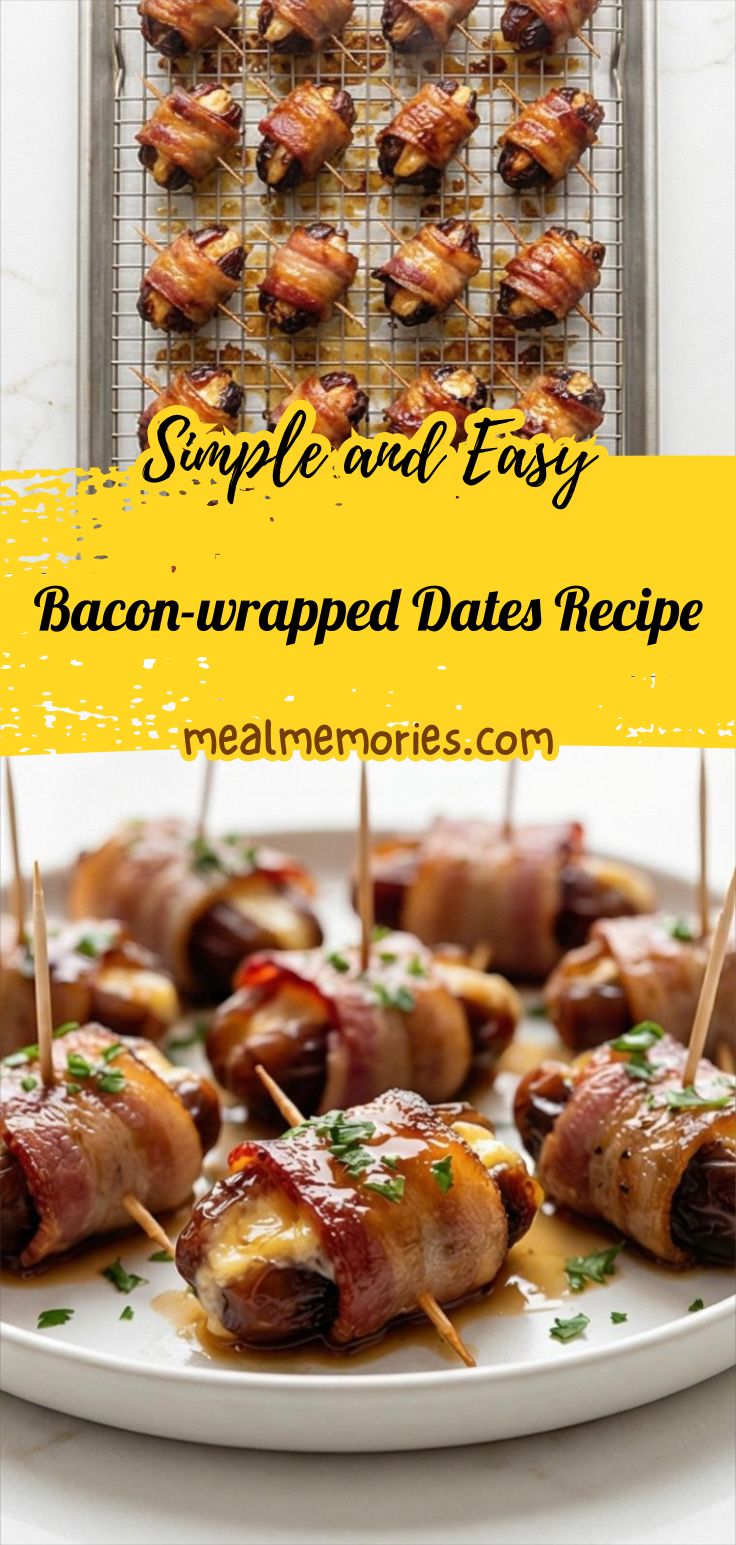Bacon-wrapped Dates Recipe