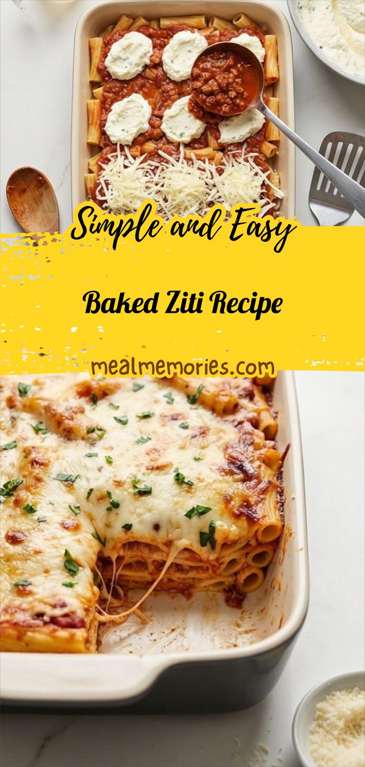 Baked Ziti Recipe