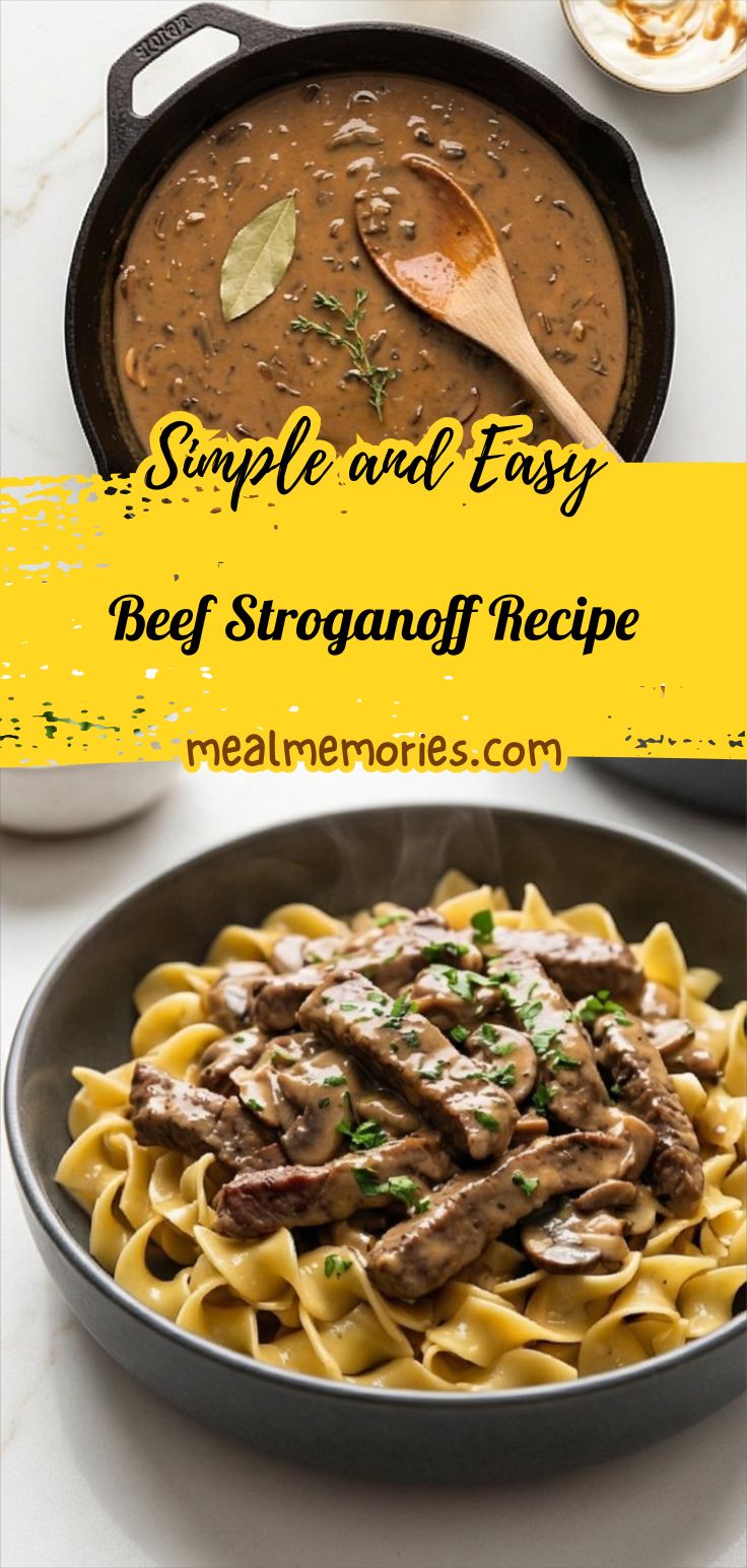 Beef Stroganoff Recipe