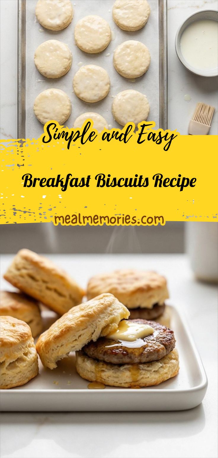Breakfast Biscuits Recipe