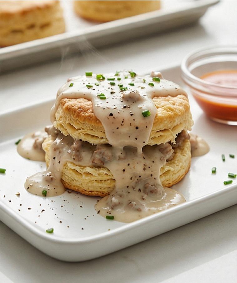 Buttermilk Biscuits And Gravy Recipe