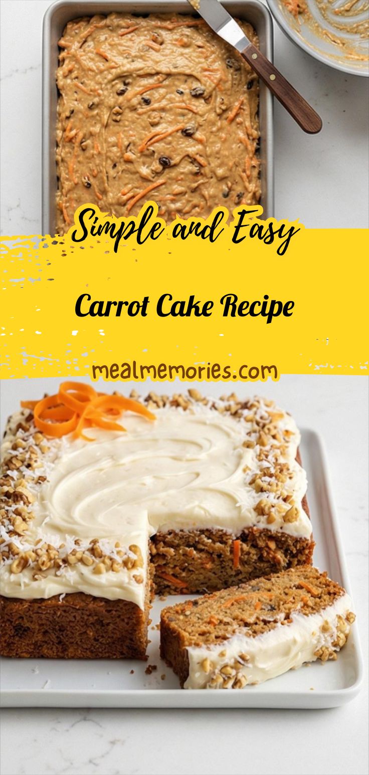 Carrot Cake Recipe