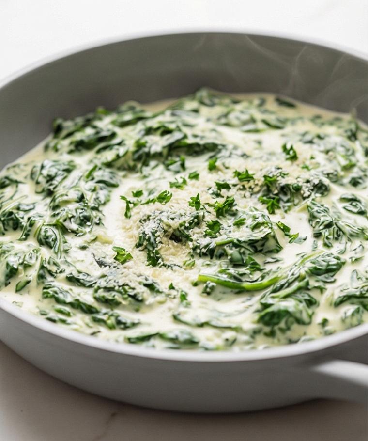 Creamed Spinach Recipe