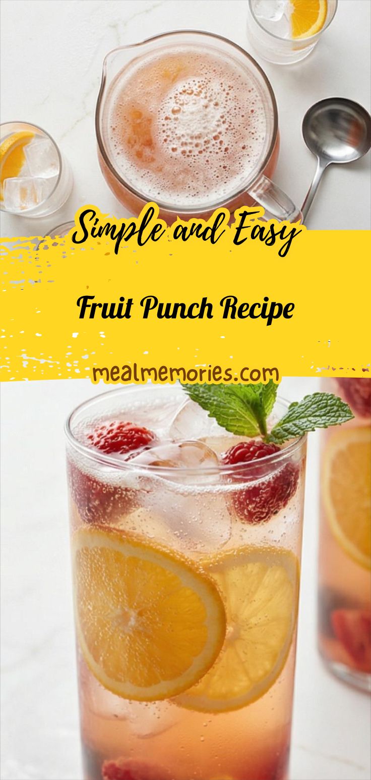 Fruit Punch Recipe