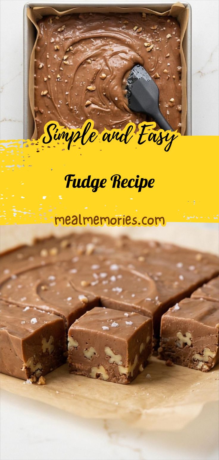 Fudge Recipe