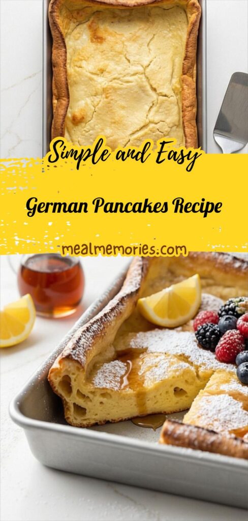 German Pancakes Recipe