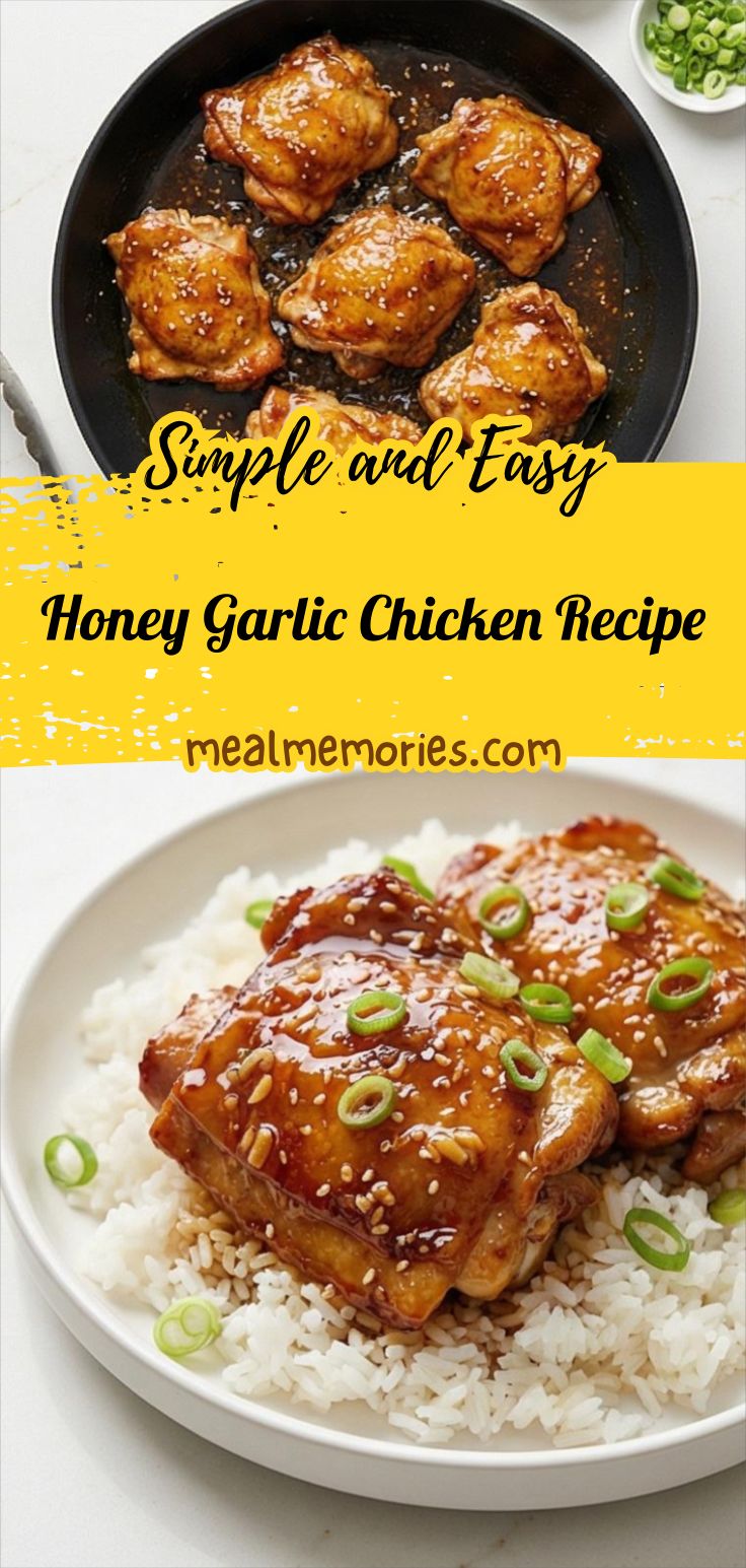 Honey Garlic Chicken Recipe