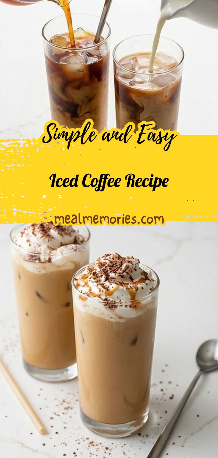 Iced Coffee Recipe
