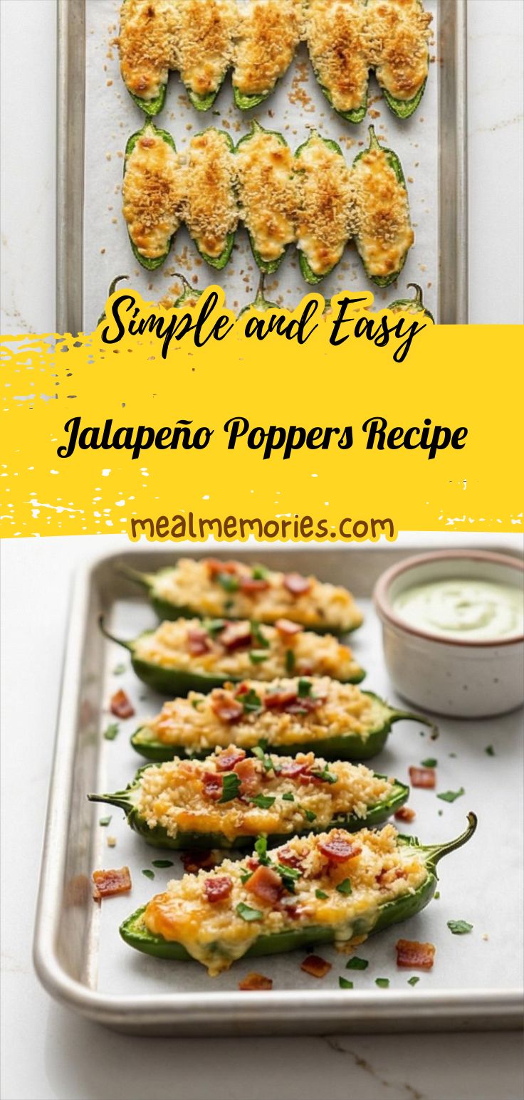 Jalapeño Poppers Recipe