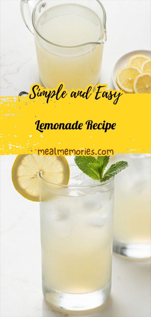 Lemonade Recipe