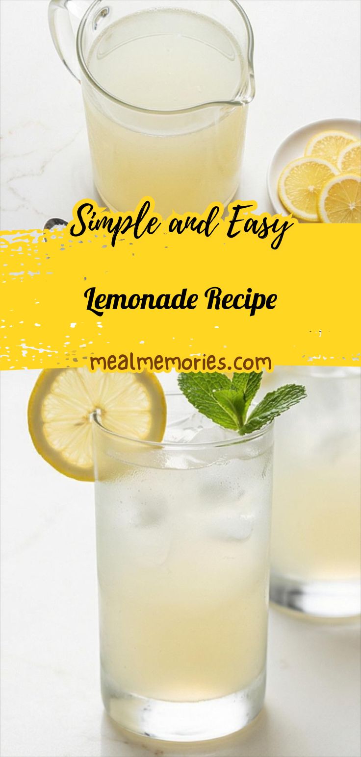 Lemonade Recipe
