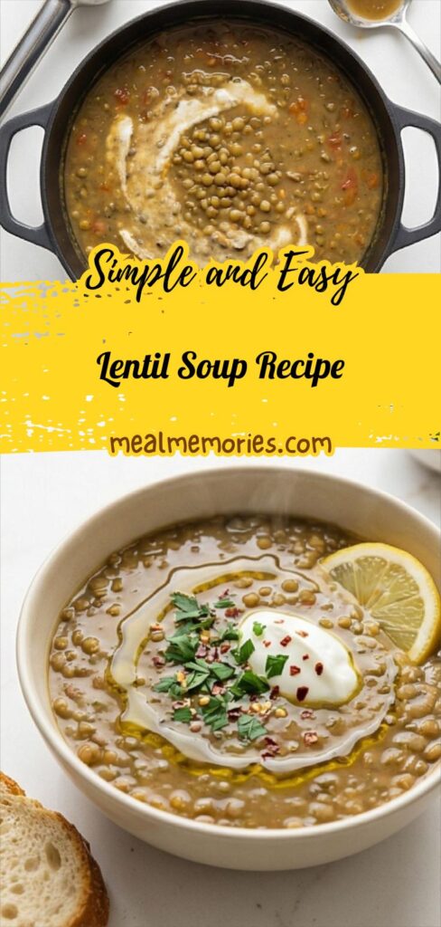 Lentil Soup Recipe