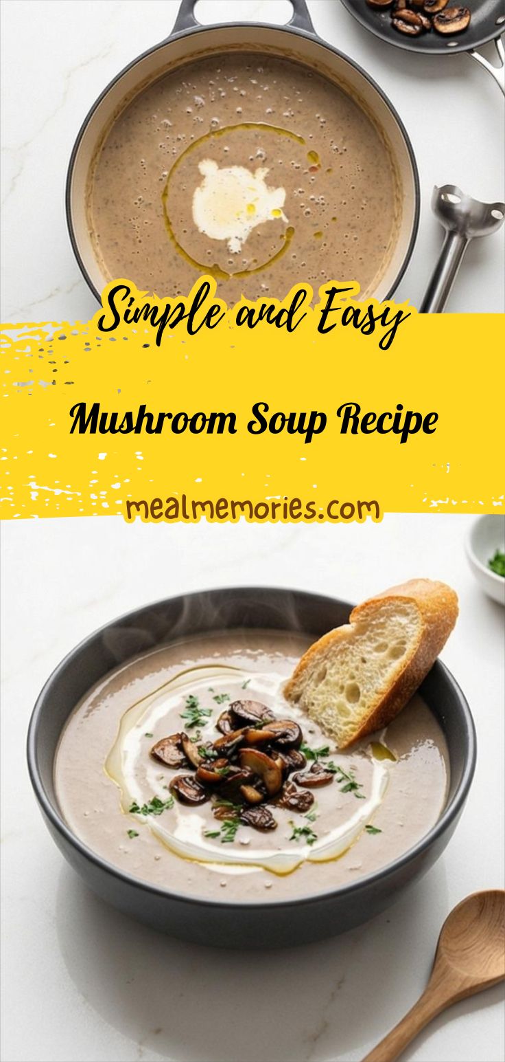Mushroom Soup Recipe
