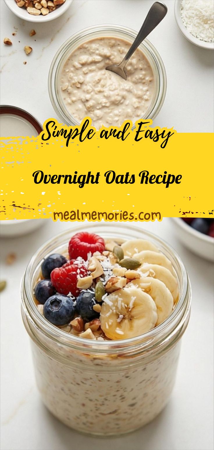 Overnight Oats Recipe