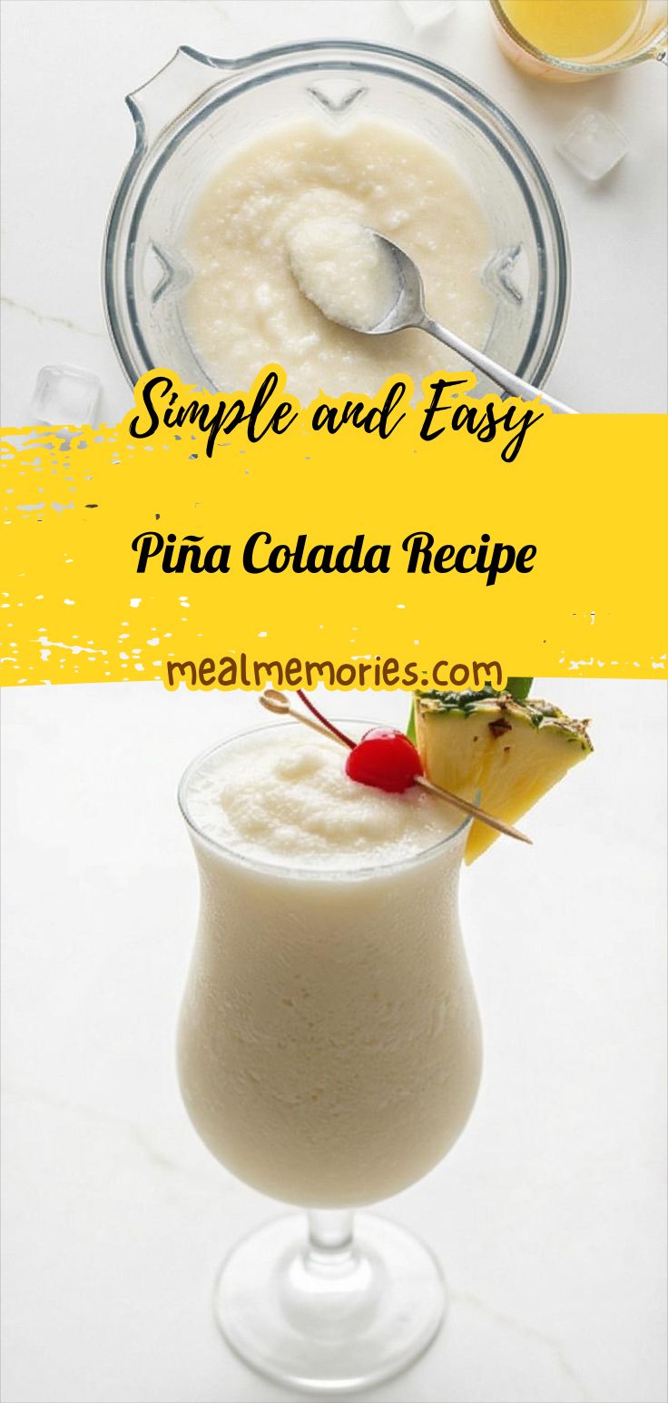 Piña Colada Recipe