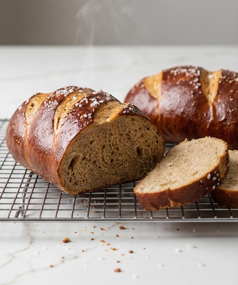 Pretzel Bread Recipe