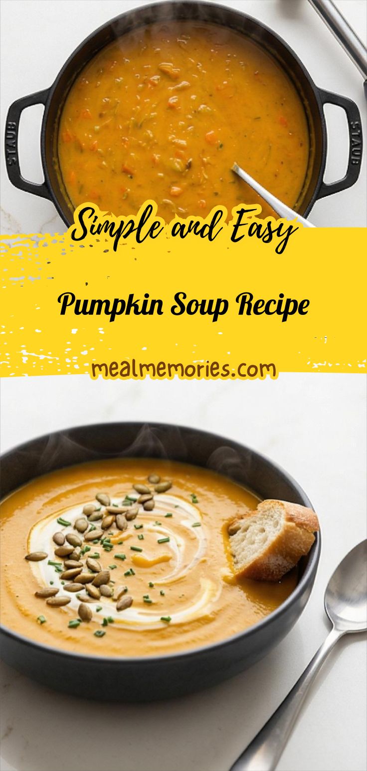 Pumpkin Soup Recipe