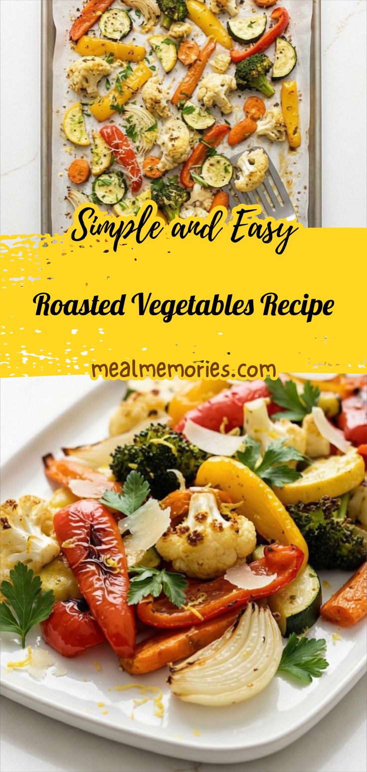 Roasted Vegetables Recipe