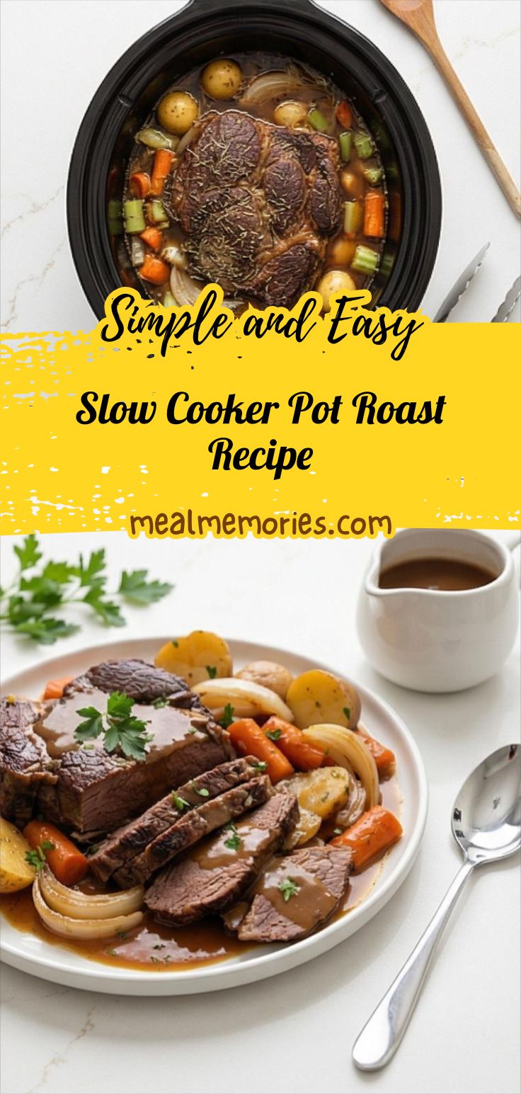 Slow Cooker Pot Roast Recipe