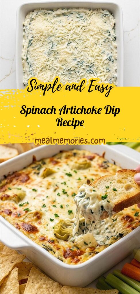Spinach Artichoke Dip Recipe