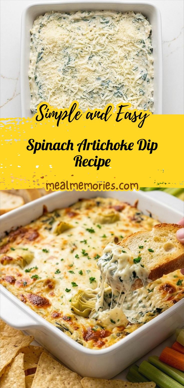 Spinach Artichoke Dip Recipe