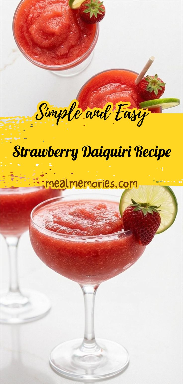 Strawberry Daiquiri Recipe