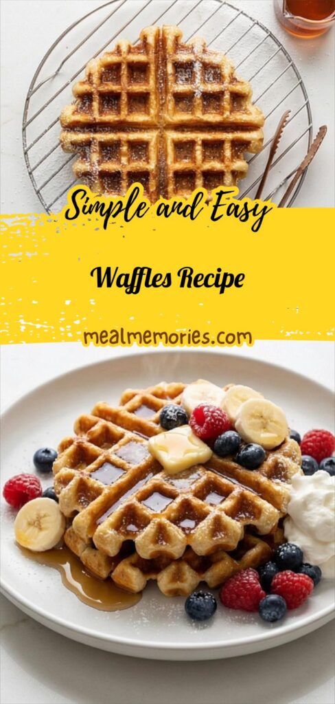 Waffles Recipe