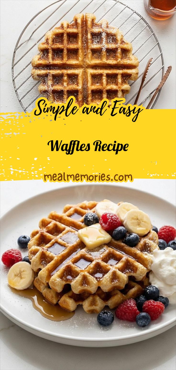 Waffles Recipe