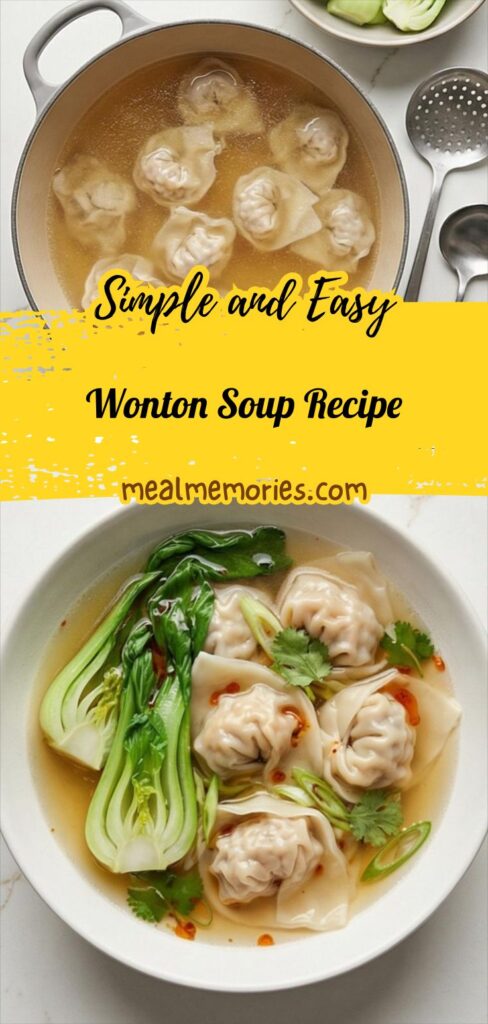 Wonton Soup Recipe
