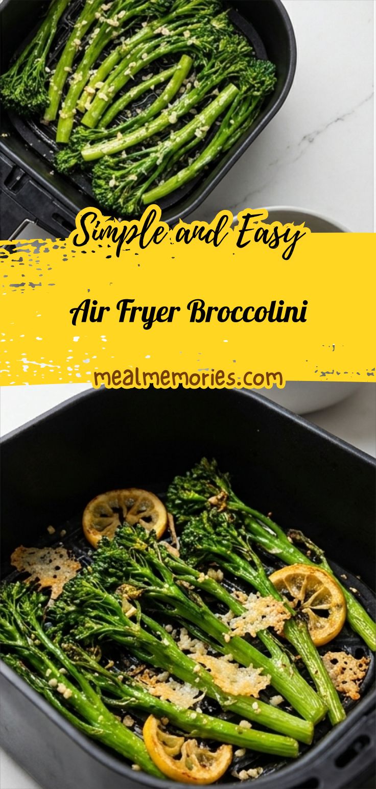 Air Fryer Broccolini