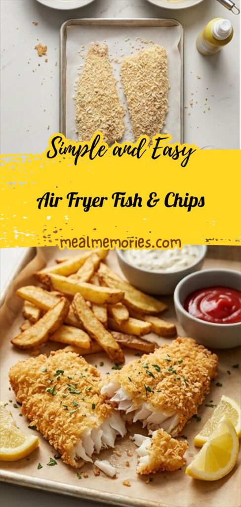 Air Fryer Fish & Chips