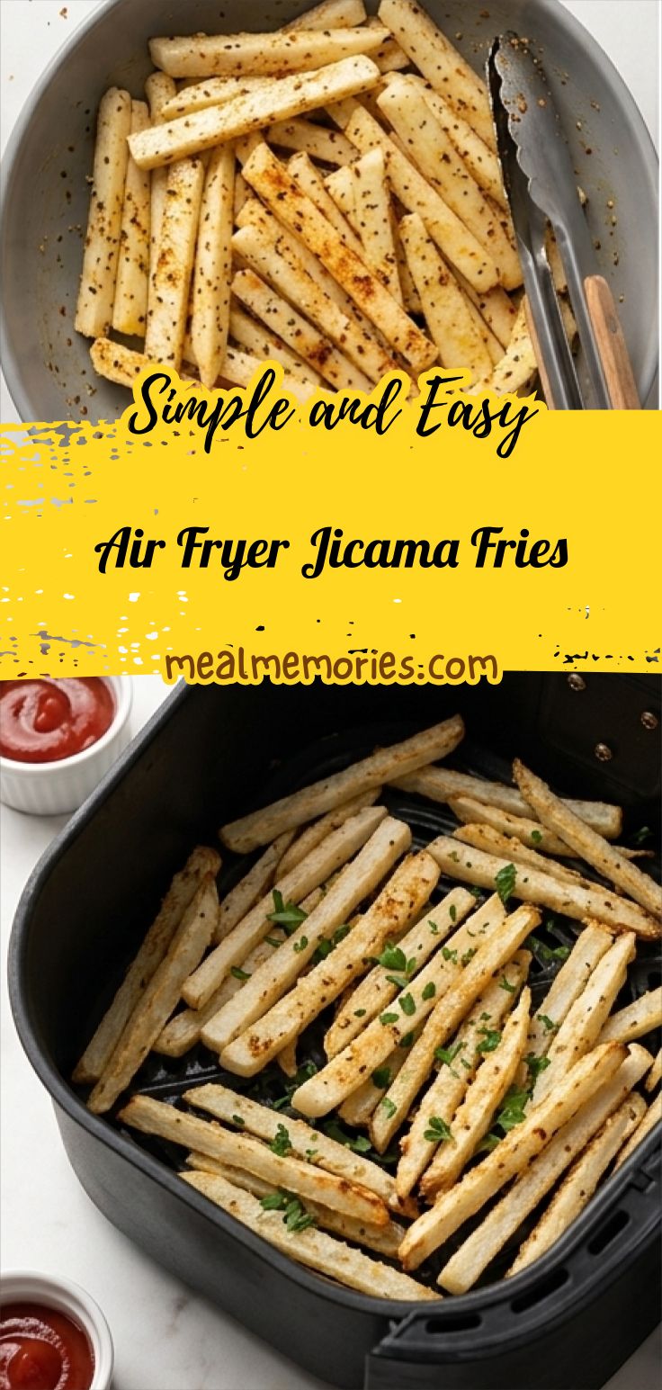 Air Fryer Jicama Fries