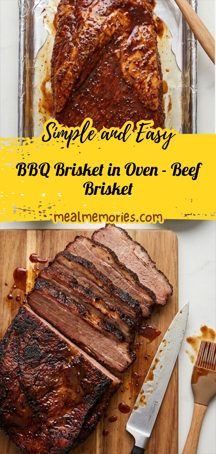 BBQ Brisket in Oven - Beef Brisket Recipe