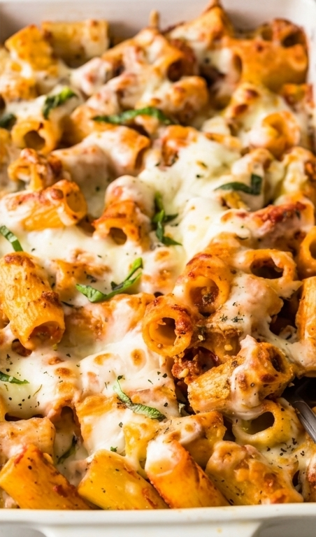 Cheesy-Pesto-Baked-Rigatoni-pin1