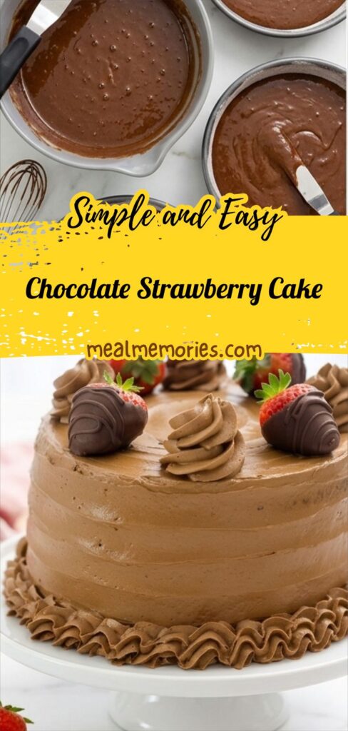 Chocolate Strawberry Cake