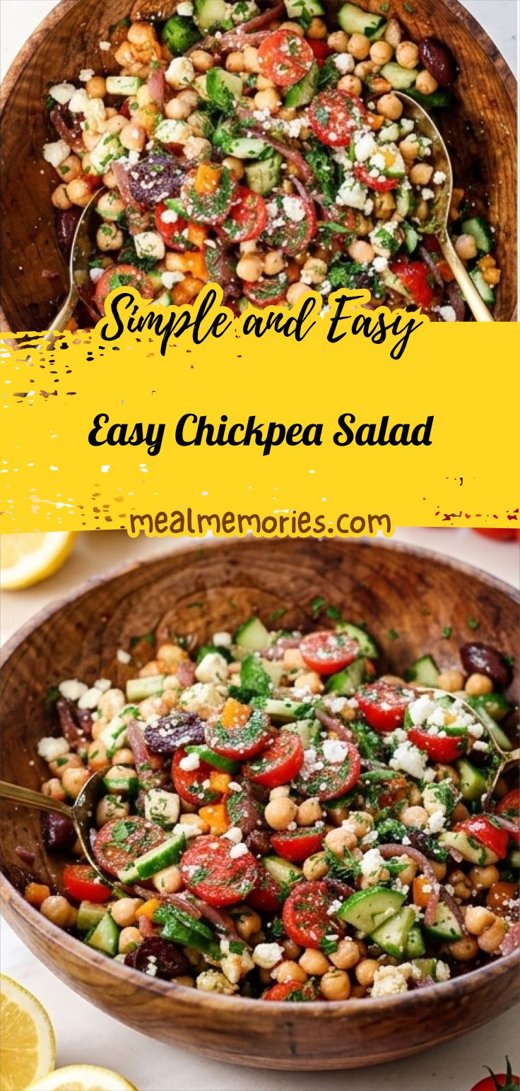 Easy Chickpea Salad