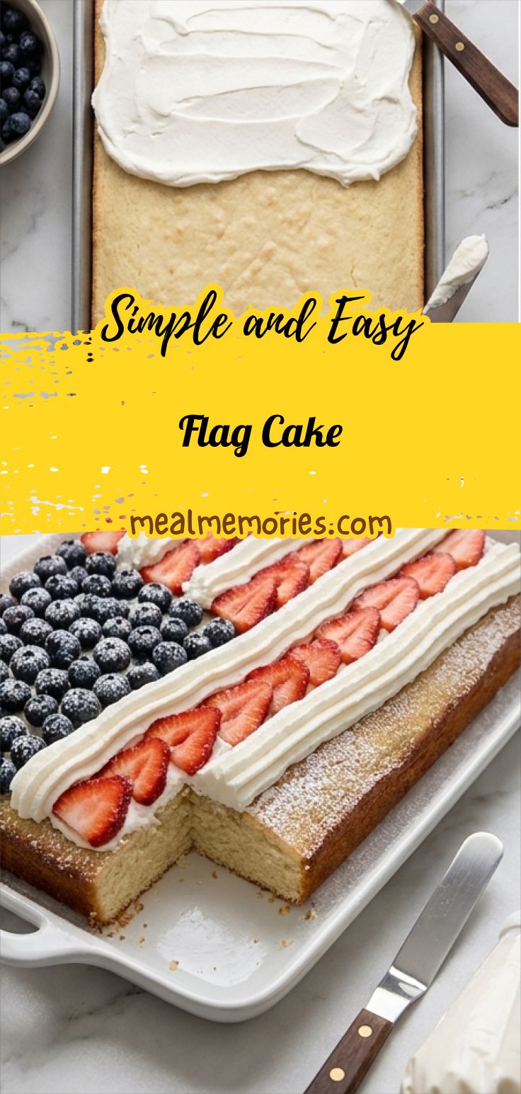 Flag Cake