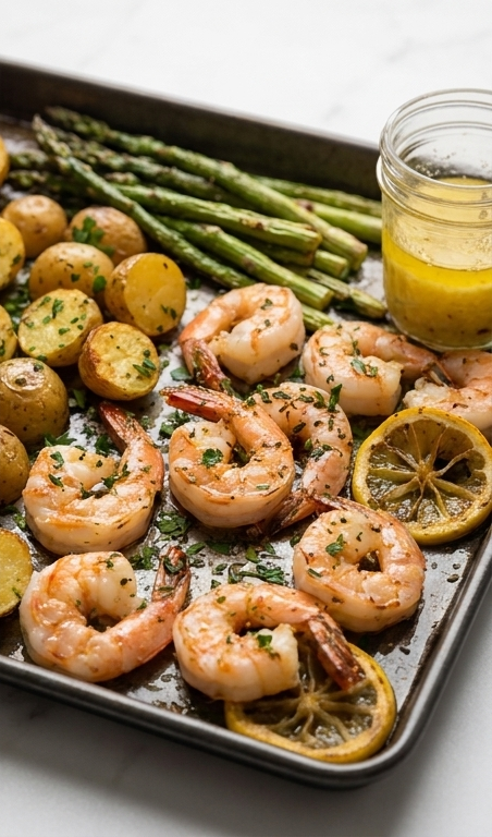 Garlic-Butter-Sheet-Pan-Shrimp-pin1