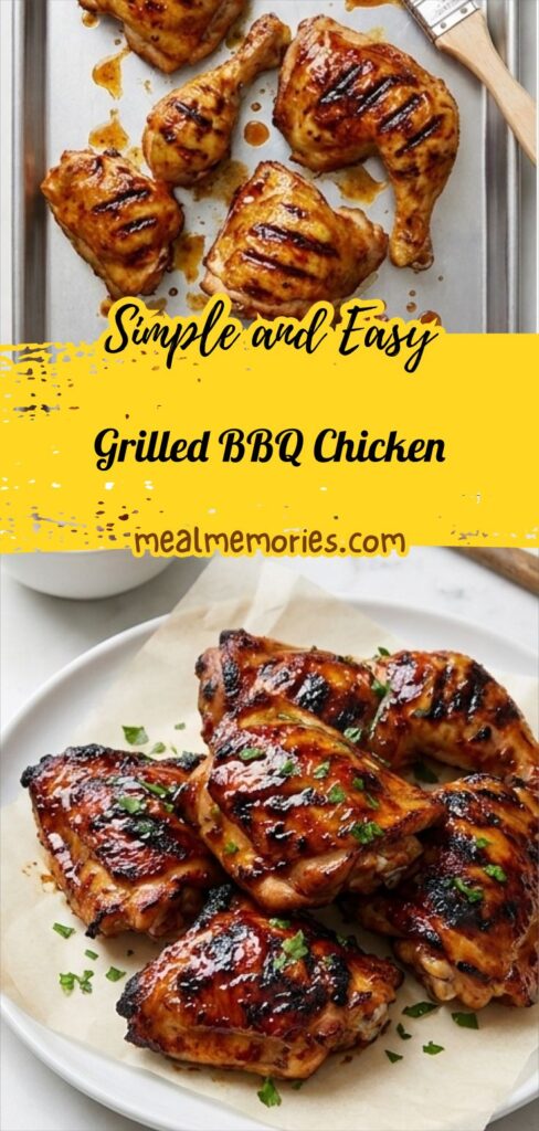 Grilled BBQ Chicken