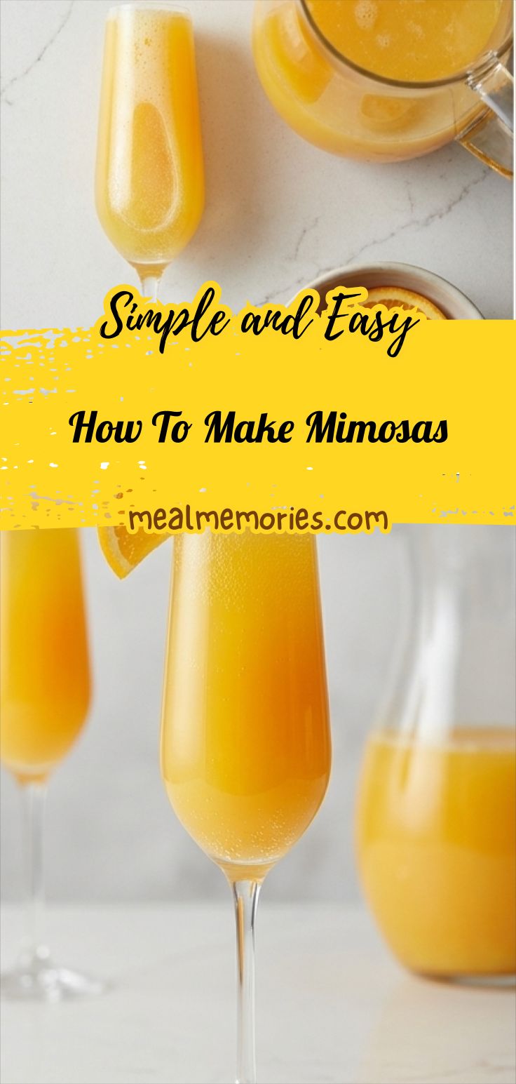 How To Make Mimosas