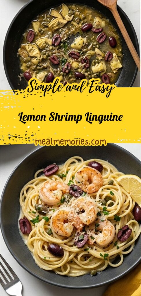 Lemon Shrimp Linguine