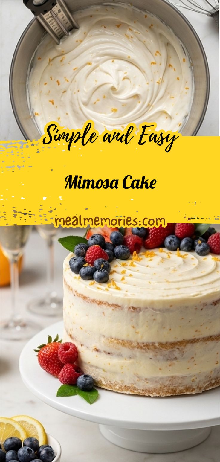 Mimosa Cake
