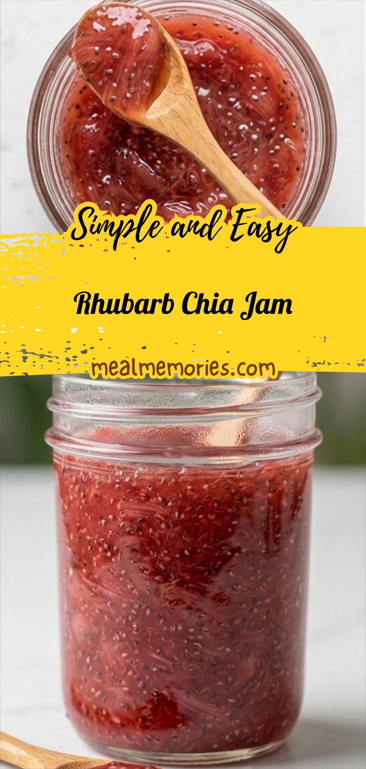 Rhubarb Chia Jam