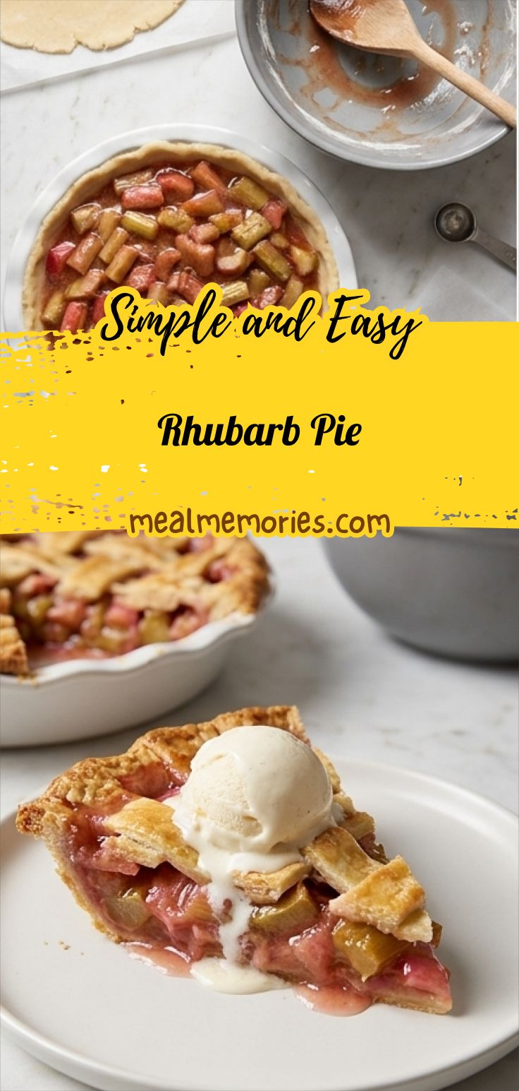 Rhubarb Pie