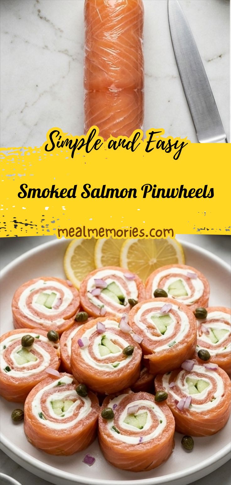 Smoked Salmon Pinwheels