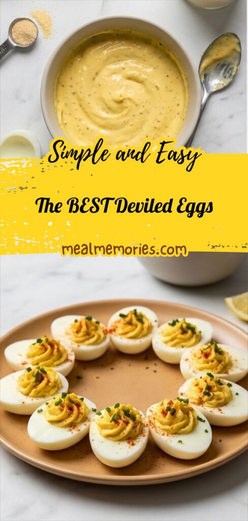 The BEST Deviled Eggs