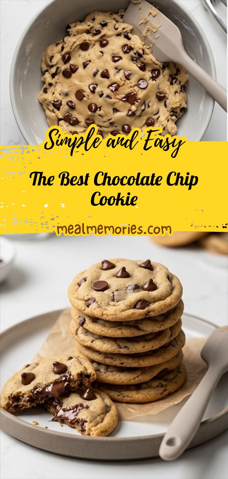 The Best Chocolate Chip Cookie Recipe