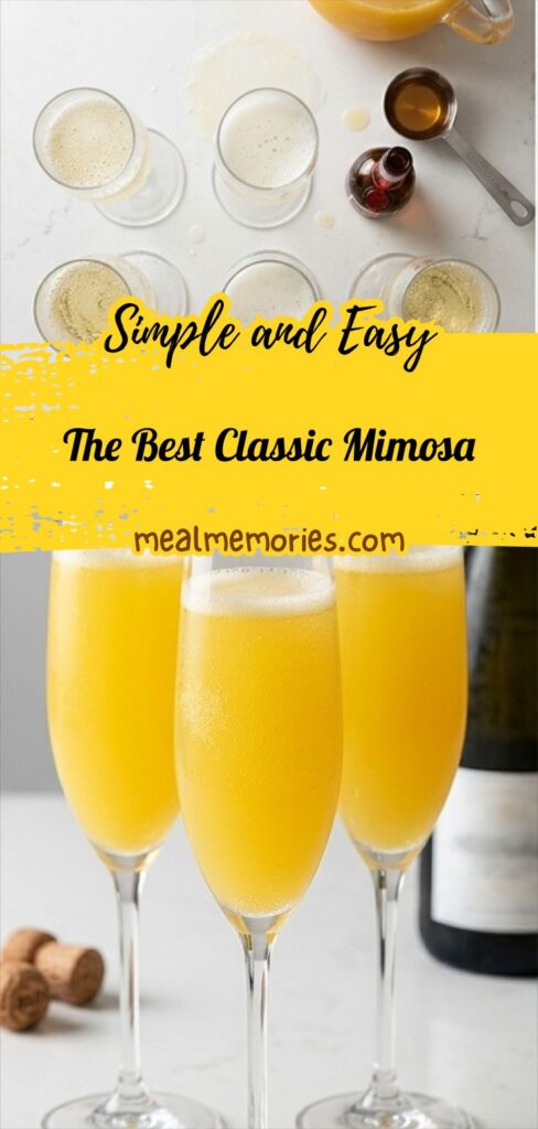 The Best Classic Mimosa